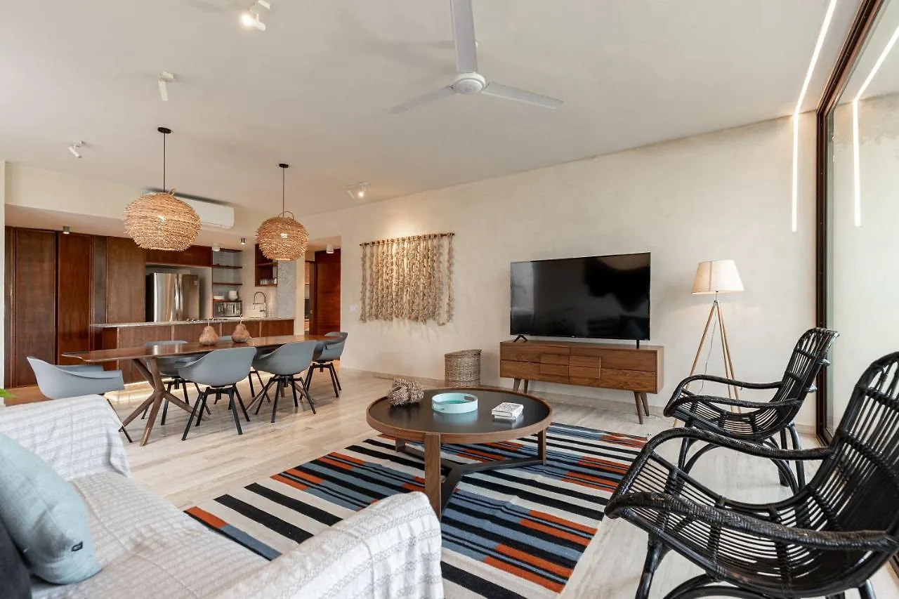 308-303 Beautiful Apartments With 3 Bedrooms Tulum Mexico